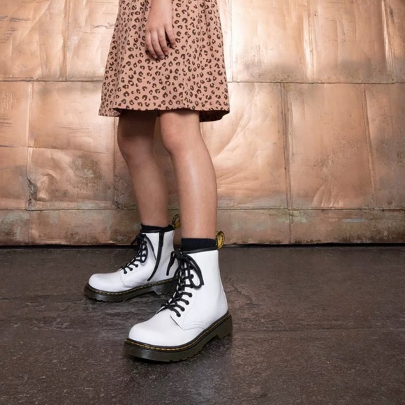 Dr. Martens White Boots - Picture 1 of 10